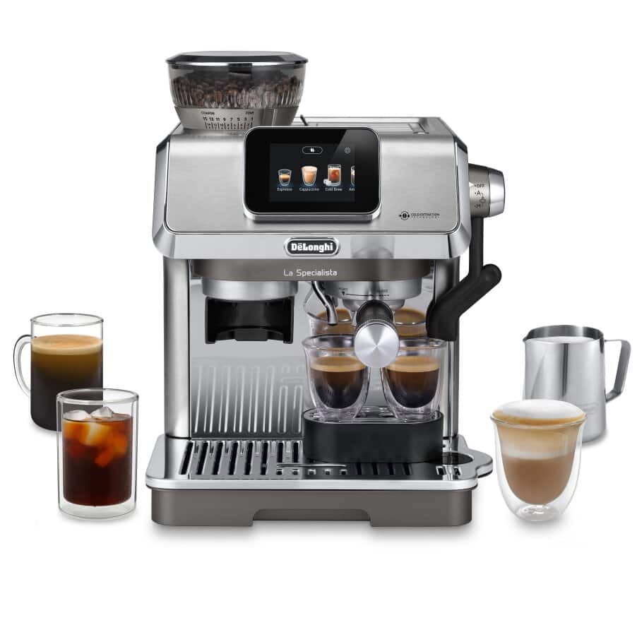 De’Longhi La Specialista Touch EC9455.M guided espresso machine in stainless steel